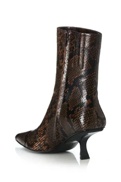 Freddie Boot Choc Snake