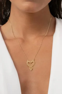 Gypsy Love Necklace Gold