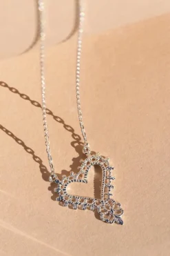 Gypsy Love Necklace Silver