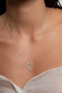 Gypsy Love Necklace Silver