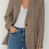 Haven Blazer 13103 Peppercorn Check