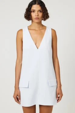 Helm Mini Dress Ice Blue