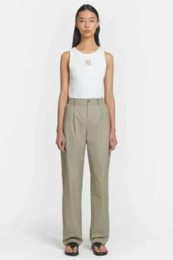 Henning Unisex Trouser Overland Green