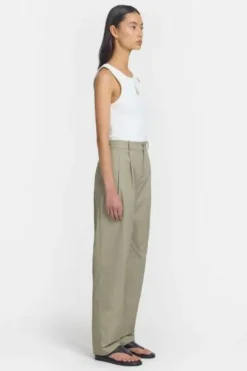 Henning Unisex Trouser Overland Green