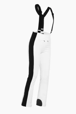 High End Ski Pants White