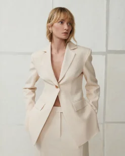 Holland Blazer Macadamia