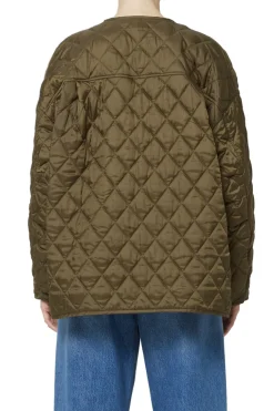 Huntleigh Quilted Jacket Army Green