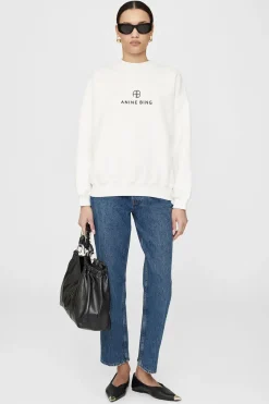 Jaci Sweatshirt Monogram Ivory