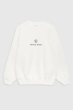Jaci Sweatshirt Monogram Ivory