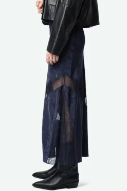 Jaylal Jac Chains Skirt Encre