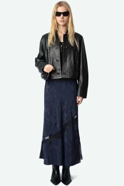 Jaylal Jac Chains Skirt Encre