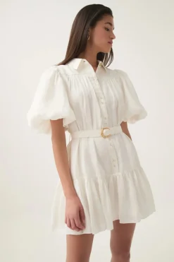 Jessamine Mini Dress Ivory