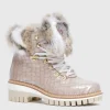 Karin Croco Boot Beige