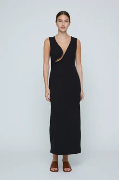 Lila Maxi Dress Black