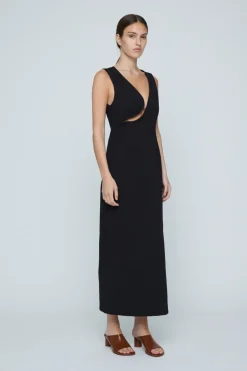 Lila Maxi Dress Black
