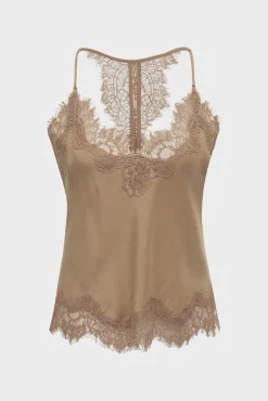 Lucy Crop Cami Sand Dune