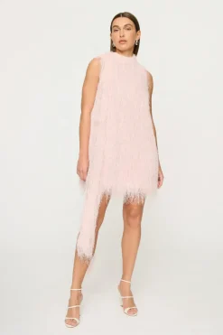 Mara Fringe Mini Dress Blossom