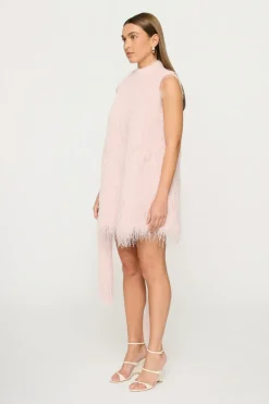 Mara Fringe Mini Dress Blossom