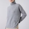 Mara Funnel Neck Grey Marle