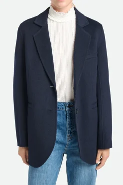 Marc Jacket Wool Blend Navy