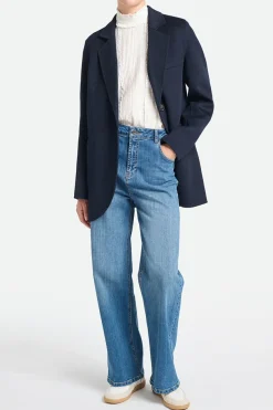 Marc Jacket Wool Blend Navy