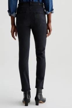 Mari Crop Jean Sulfur Black