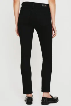Mari High Rise Straight Opulent Black
