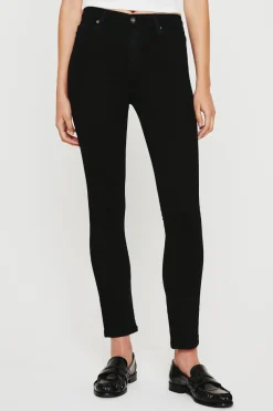 Mari High Rise Straight Opulent Black