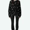 Markus Diamanté Wings Jumper Noir