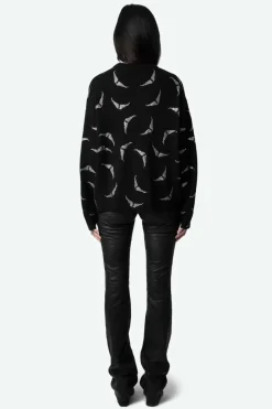 Markus Diamanté Wings Jumper Noir