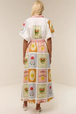 Marla Dress Siesta Tile