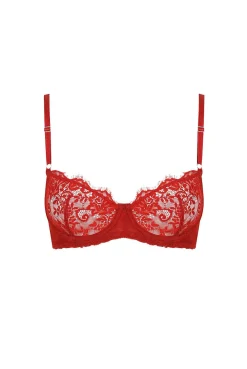 Maverick Underwire Bra Red