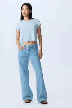 Mica Wide Leg Clear Skies