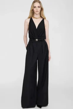 Monogram Belt Black Embossed