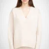N.84 Cashmere Blend Oversized V Neck Shell