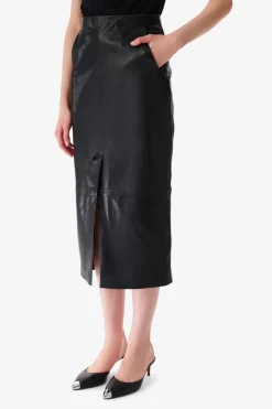 Nadia Midi Skirt Black