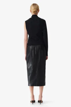 Nadia Midi Skirt Black