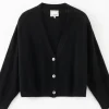 N275C Cashmere Cardigan Black