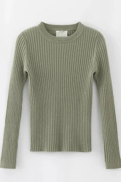N289C Pullover Dark Moss