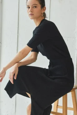 N48C Short Sleeve Pullover Black