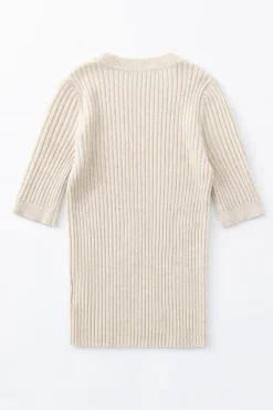 N48C Short Sleeve Pullover Sand