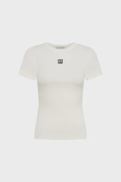 Nora Fitted Tee Soft White