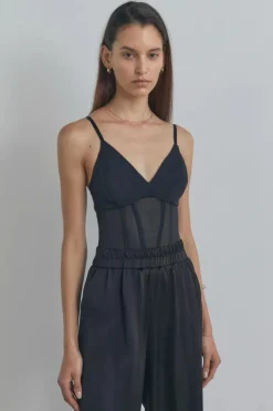 Omega Bustier Black