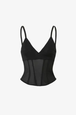 Omega Bustier Black