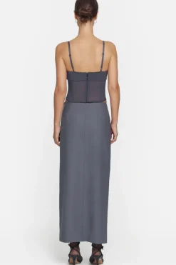 Omega Bustier Dark Silver