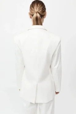 Origami Pocket Blazer Off White