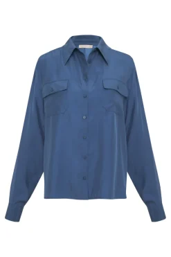 2 Pocket Work Shirt Mediterranean Blue