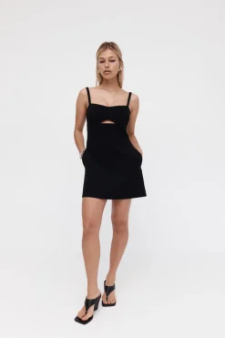Polly Mini Dress Black