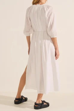 Priam Caftan White
