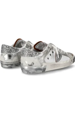 PRSX Low Metal Animalier Blanc Argent